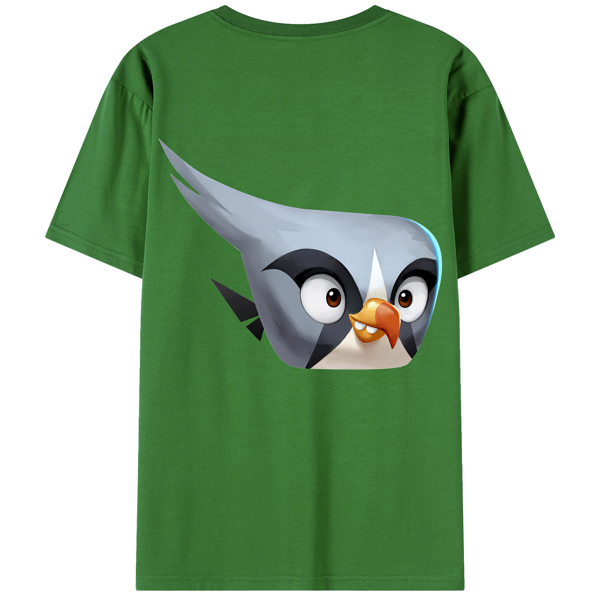 （画像用） Angry Birds アングリーバード レディース半袖Tシャツ(バックプリント)